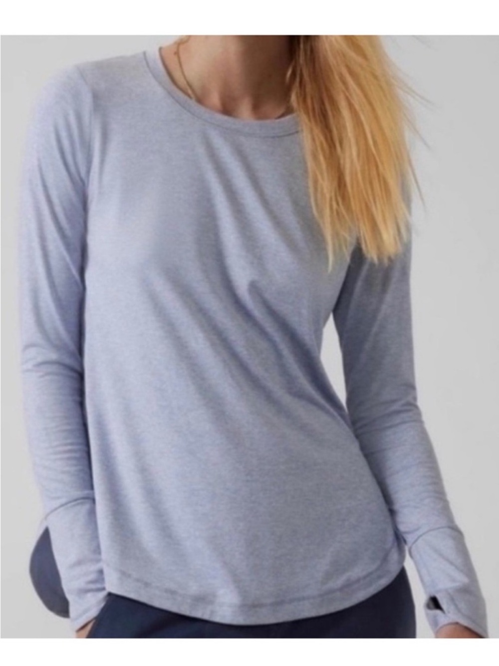 Athleta Blue Uptempo Top